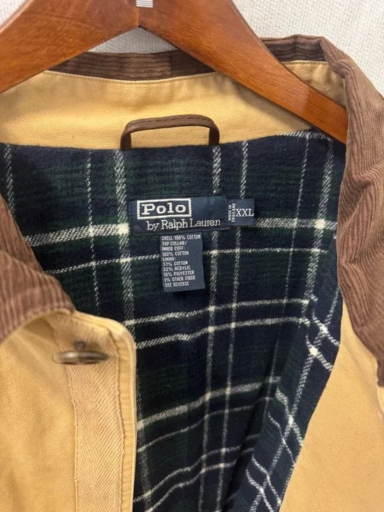 VTG POLO RALPH LAUREN OUTDOOR FIELD COAT Western Workwear - Picture 2 of 4